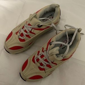 MBT Physiological Footwear Sneakers NWT Red Gray